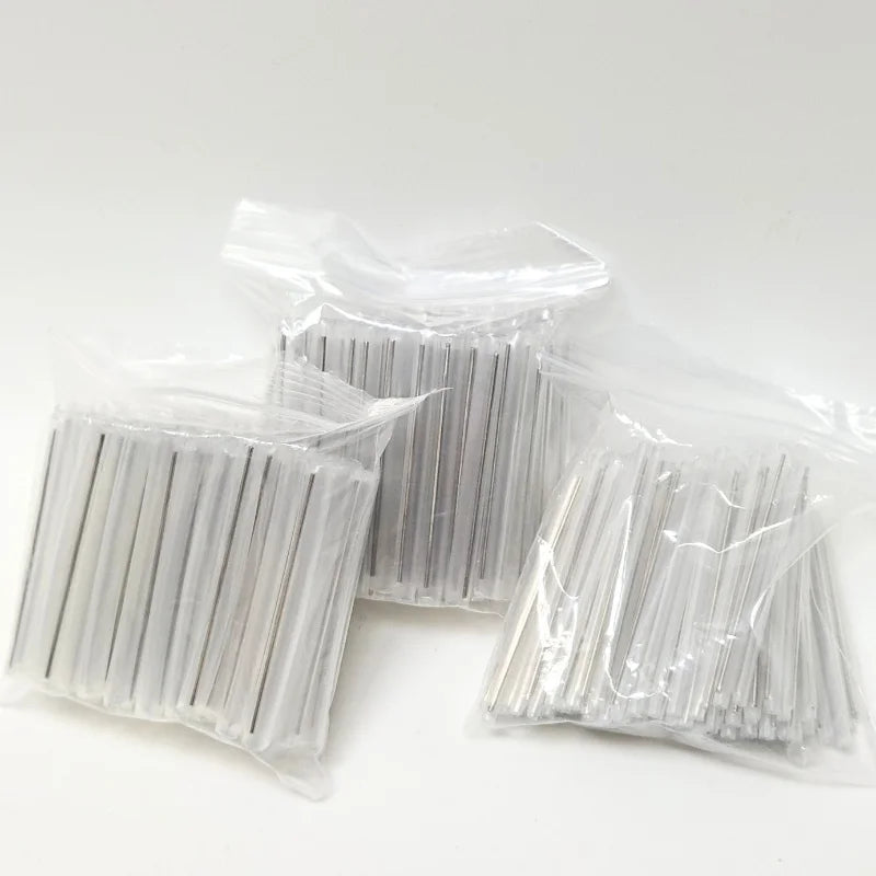 60x1.0mm 60 x5.5mm 1pin 2pin Fiber Optic Fusion Protection Splice Sleeves Heat Shrink Tube Fiber Optic Hot Melt Tube Smoove