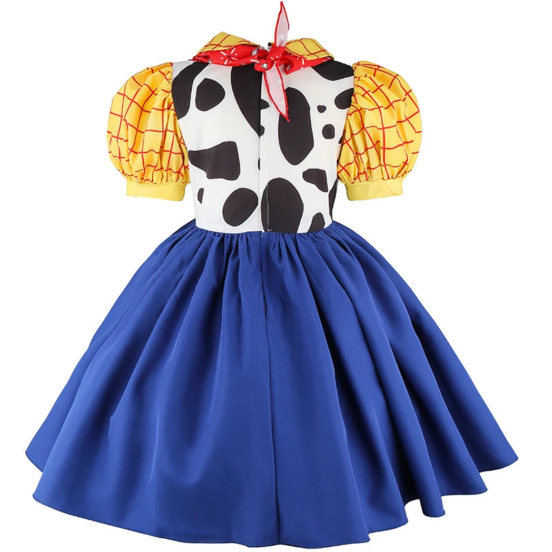 2026 New Halloween Girls Dress Up Costumes Children's Cosplay Costumes Children's Role Play Princess Dresses Complete Set