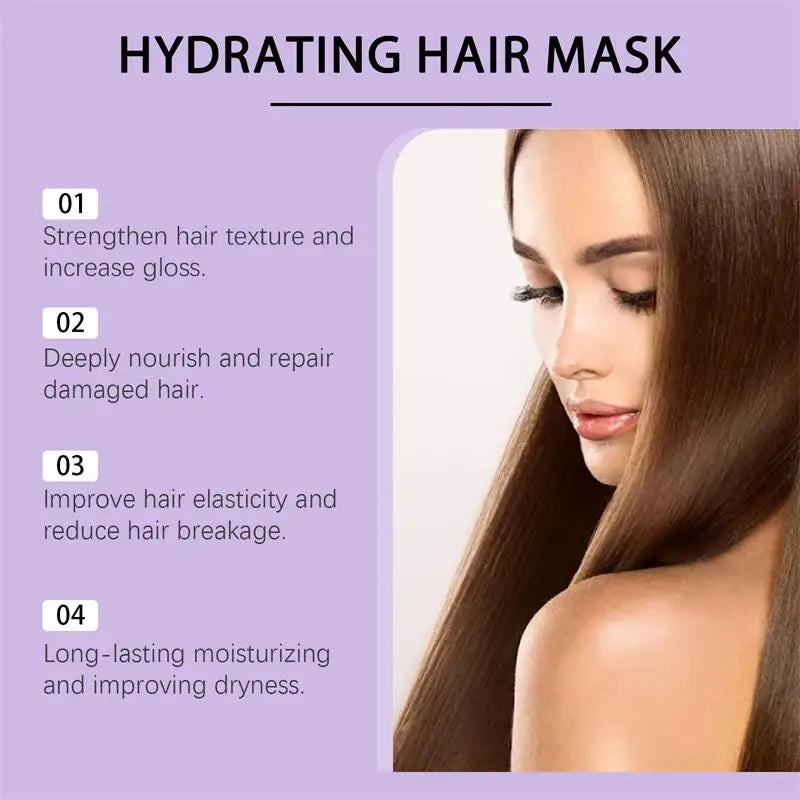 Magical Keratin Hair Mask 5 Seconds Repair Damaged Frizzy Hair Soft Smooth Shiny Nutrition Deep Moisturize Nourishing Hair Care