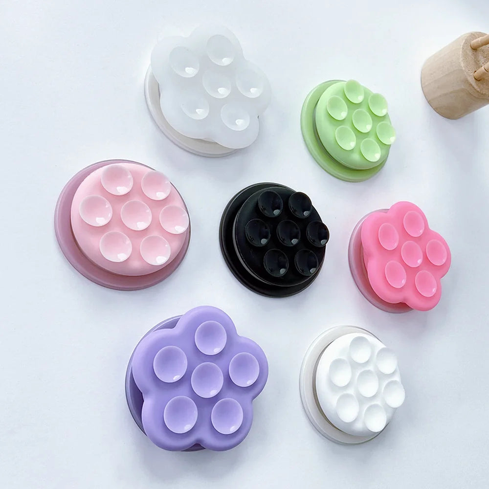 Grippopso Universal Magnetic Suction Cup Phone Holder Mirror Shower Silicone Suction Phone Case Grip Stand Holder for IPhone