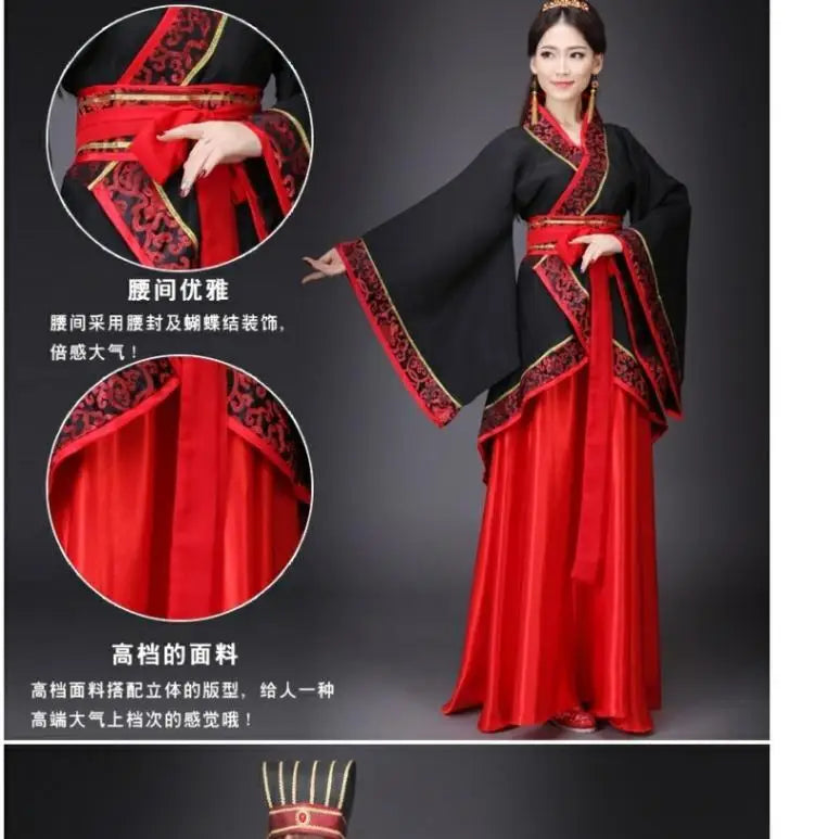 2026 Halloween Hanfu National Chinese Dance Costume Men Ancient Cosplay Traditional Chinese Clothing for Women Hanfu Clothes