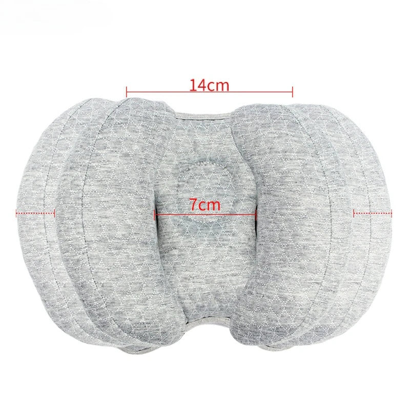 Infant Head Support Pillow for Car Seat Stroller Baby Neck Support Cushion with Adjustable Straps Child Head Rest Travel Pillow