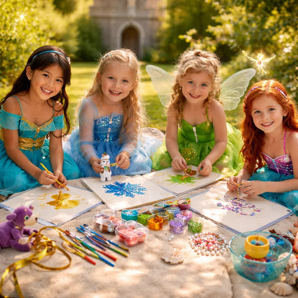 Halloween Birthday Dress Cinderella Snow White Aurora Rapunzel Princess Costume for Girls Kids 2-8Y