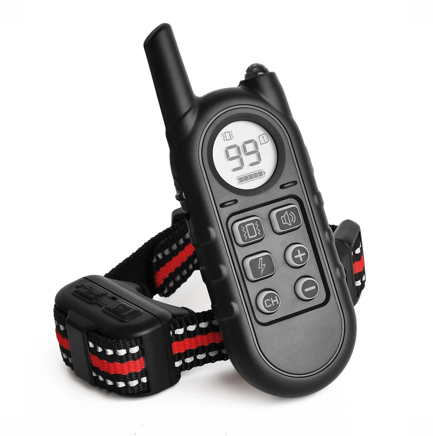 Bark Training Dog Collar Smallest & Lightest Rechargeable Anti Bark Collar/Training Collar Electric for Small Dogs 5-15lbs,