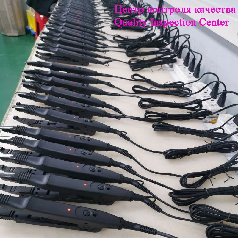 L-611 Hair Extension Iron Constant Heat Keratin Fusion Connector 500°C Heat Insulation Silicone Pad Hairdresser Tool Gift