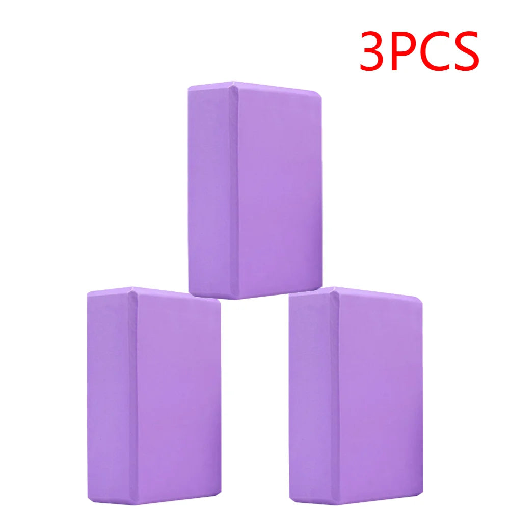 2-5PCS EVA Yoga Block Yoga Building Blocks Moisture-Proof High Density Yoga Blocks Body Shaping Yoga Blocks Yoga Supplies