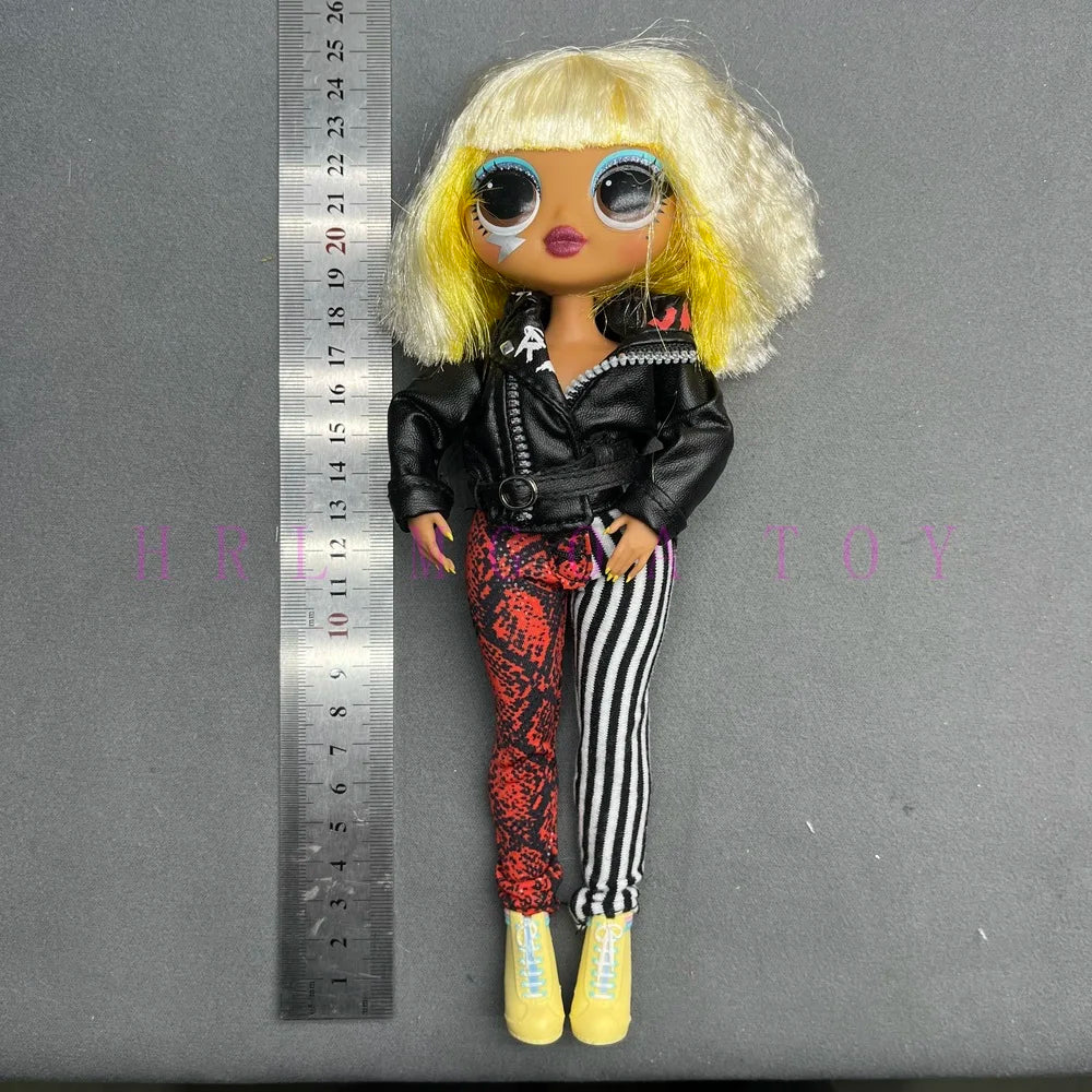 Original 24cm OMG multi-style big sister fashion dressup girl DIY holiday gift doll toy