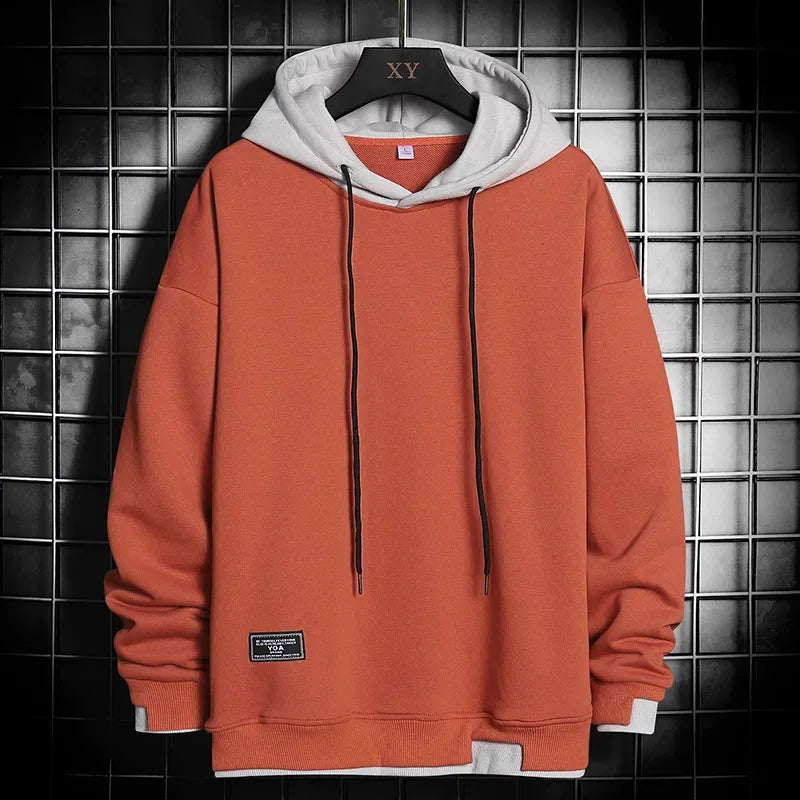 Men Hoodies Harajuku Hip Hop Sweatshirt Casual Oversized Hoodie Men Hooded Pullover Tops 2021 Mens Sportswear Hoodies Clothing