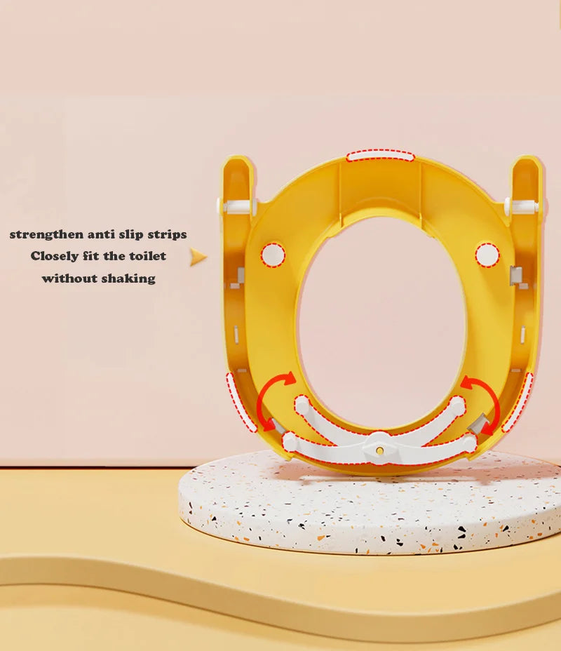 Newly Upgraded Portable Potty Child Baby Boy Potty Training Seat Step Stool Baby Potty Portable Child Urinal Baby Toilet Pot