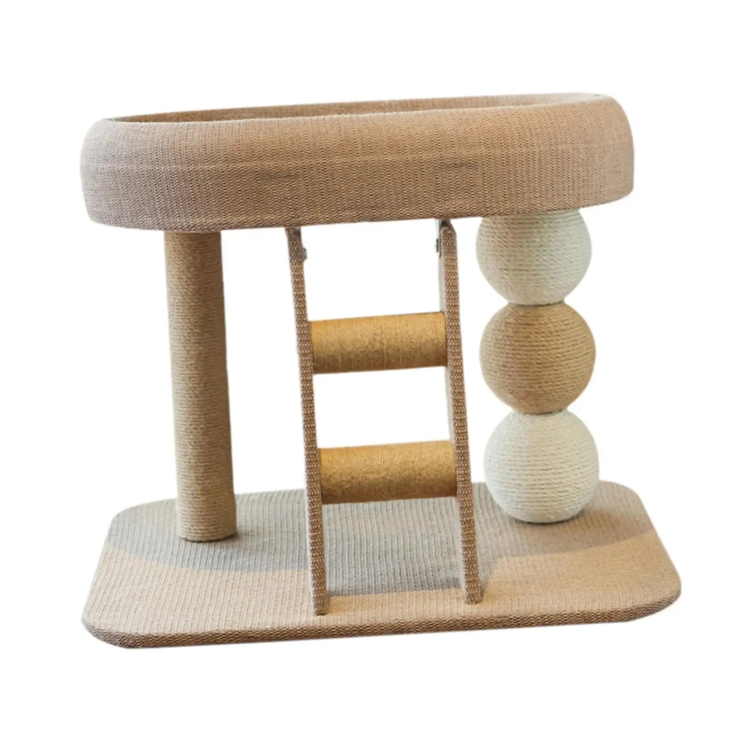 Small Cat Tree Tower with Top Perch Scratching Post Furniture Protection Training Toy for Indoor Cats/kittens Climbing Frame