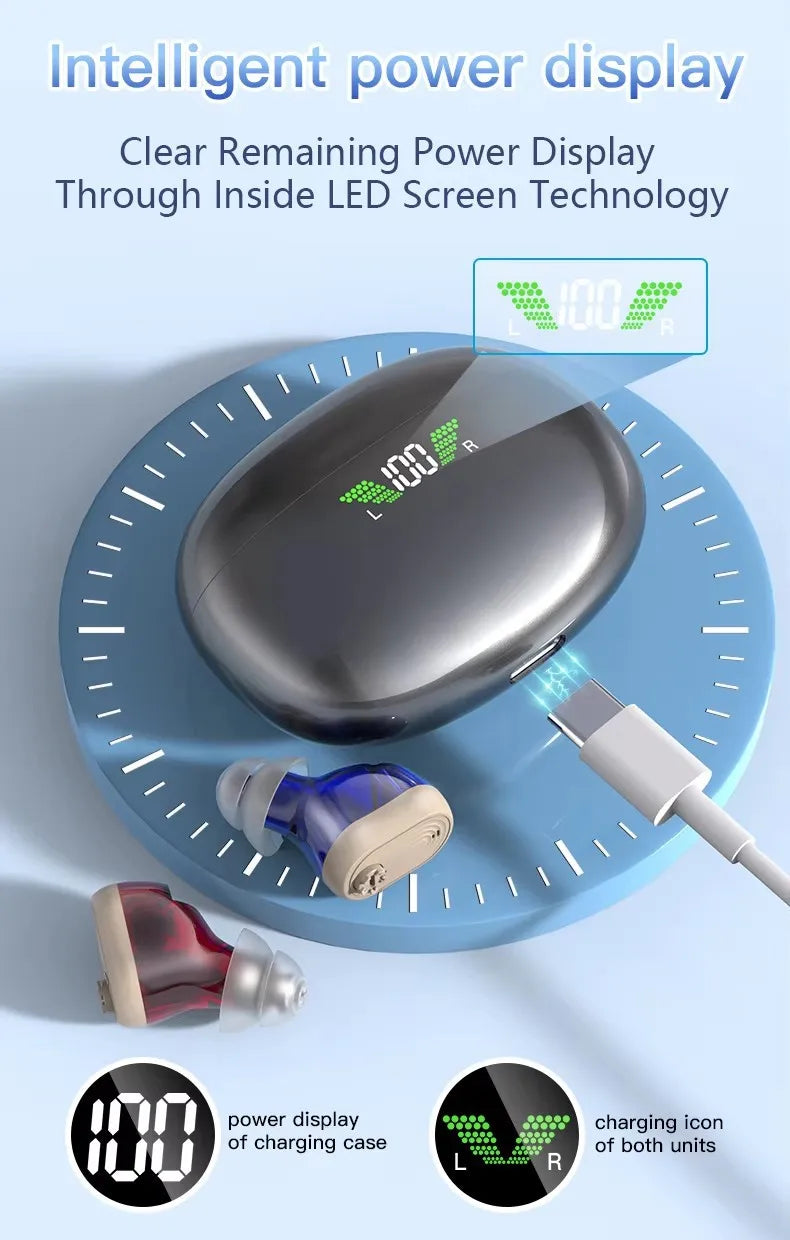 Best Seller Multifunctional Digital Hearing Aid High-Definition Sound Quality True Sound Restoration 16-Channel Hearing Aid