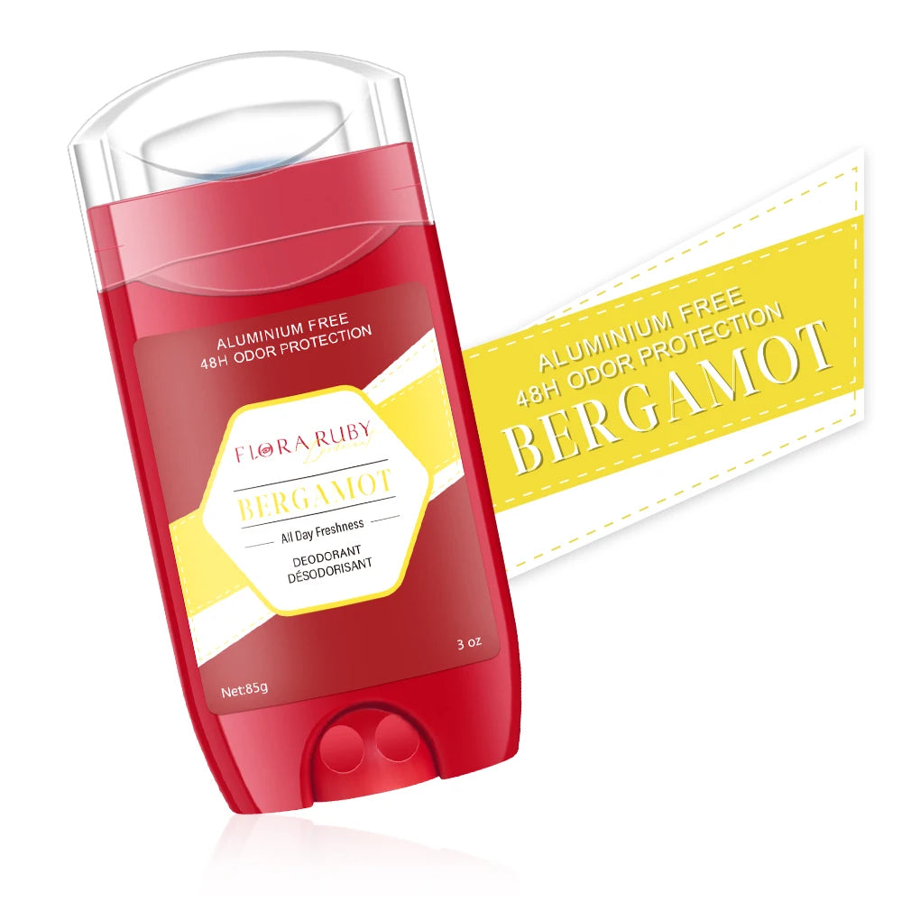 Aluminum Free 48-Hour Sweat and Odor Protection Body Deodorant Stick, All-Day Underarm Protection for Men and Women