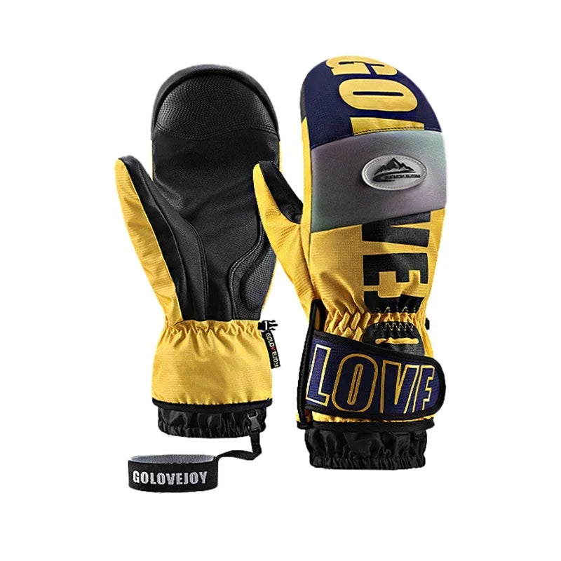 3M Thinsulate Ski Gloves Women Men Windproof Breathable Waterproof Thermal Winter Warm Snow Skate Mittens Snowboard Accessories