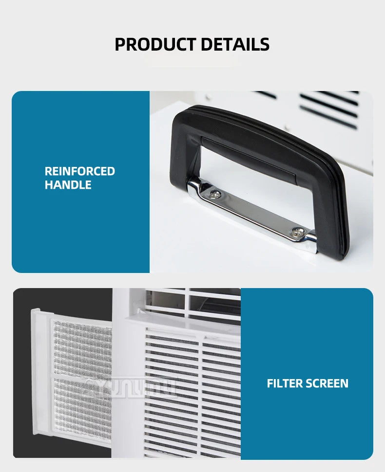 Remote Control Split Mobile Air Conditioner Car Portable Small Air Conditioning Machine Tent Klima Gerät 3000BTU