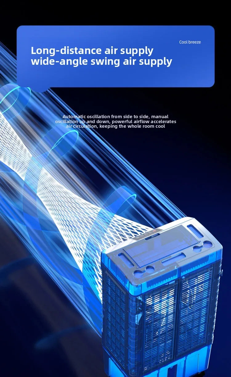 Chigo Air Cooling Fan with Ice Box Powerful Cooling for Hot Summer Days LYH