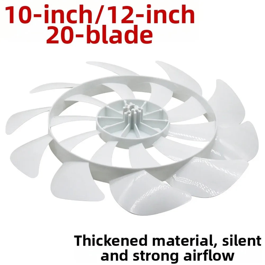 10/12inchs Replacement Fan Blades= For Pedestal Ceiling And Table Fans For Indoor Cooling And Efficient Air Circulation