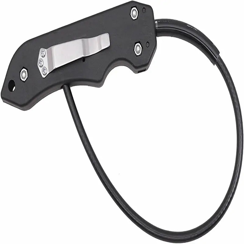 Portable Safety Tool Wire Self Defense Whip Defense Staff Multi Purpose Bike Whip Whips and Paddle for Adults Play