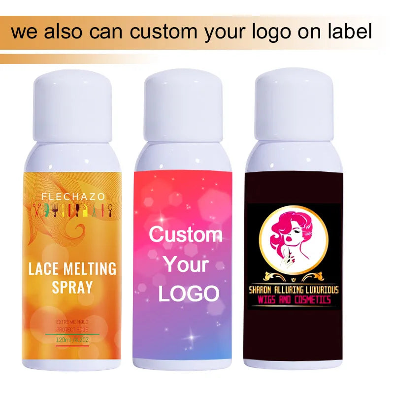 Glueless Wig Install Lace Melting Spray 1-2 Packs Edges Lay Down Lace Melt Strong Secure Hold Spray Home Or Travel Easy To Use