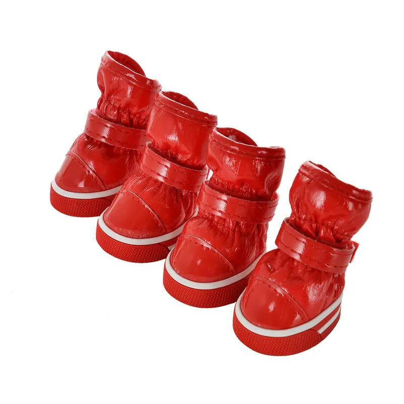 Winter Warm Dog Shoes For Small Dogs Cats Outdoor Non-slip Waterproof Snow Boots Puppy Chihuahua Yorkies Pug Footwear Pet Shoes