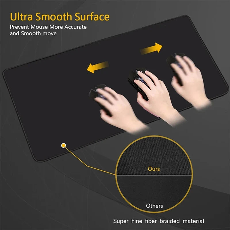 Anime Mouse Pad Gamer Computer Accessories Rubber Desk Mat Arknights XXL Playmat Gaming Office Deskmat Mousepad Large Pc Carpet