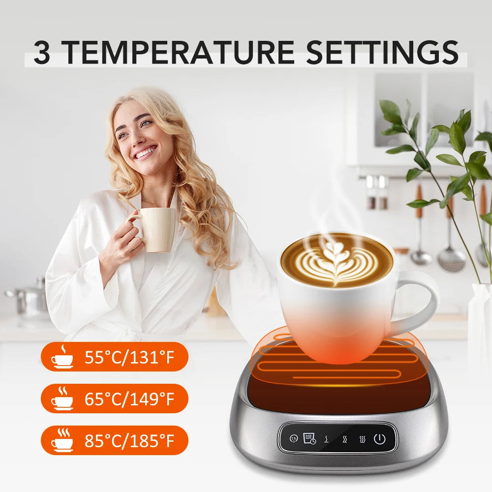 Coffee Mug Warmer Cup Heater for Home Office Electric Coaster Constant Temperature Hot Tea Makers Plate Milk Water Heating Pad