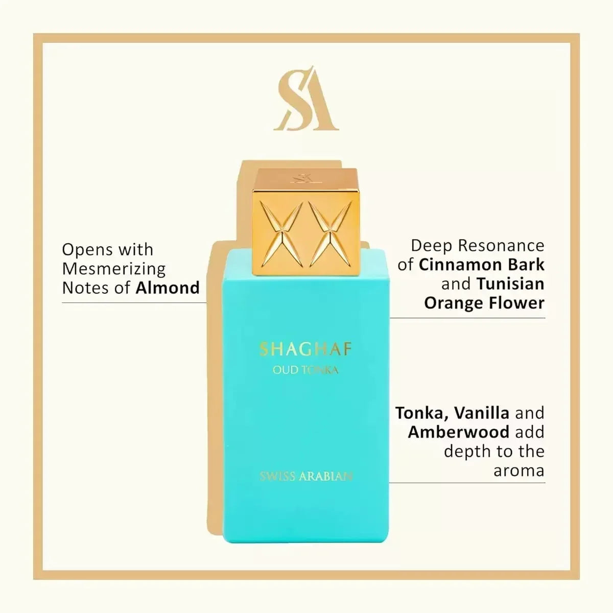 Hot Selling Classic Perfume 75ml Arabian Shaghaf Oud Tonka Arabic Men&Women Perfume Deodorant Spray Body Fragrance Cologne
