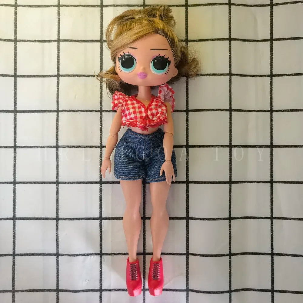 Original 24cm OMG multi-style big sister fashion dressup girl DIY holiday gift doll toy