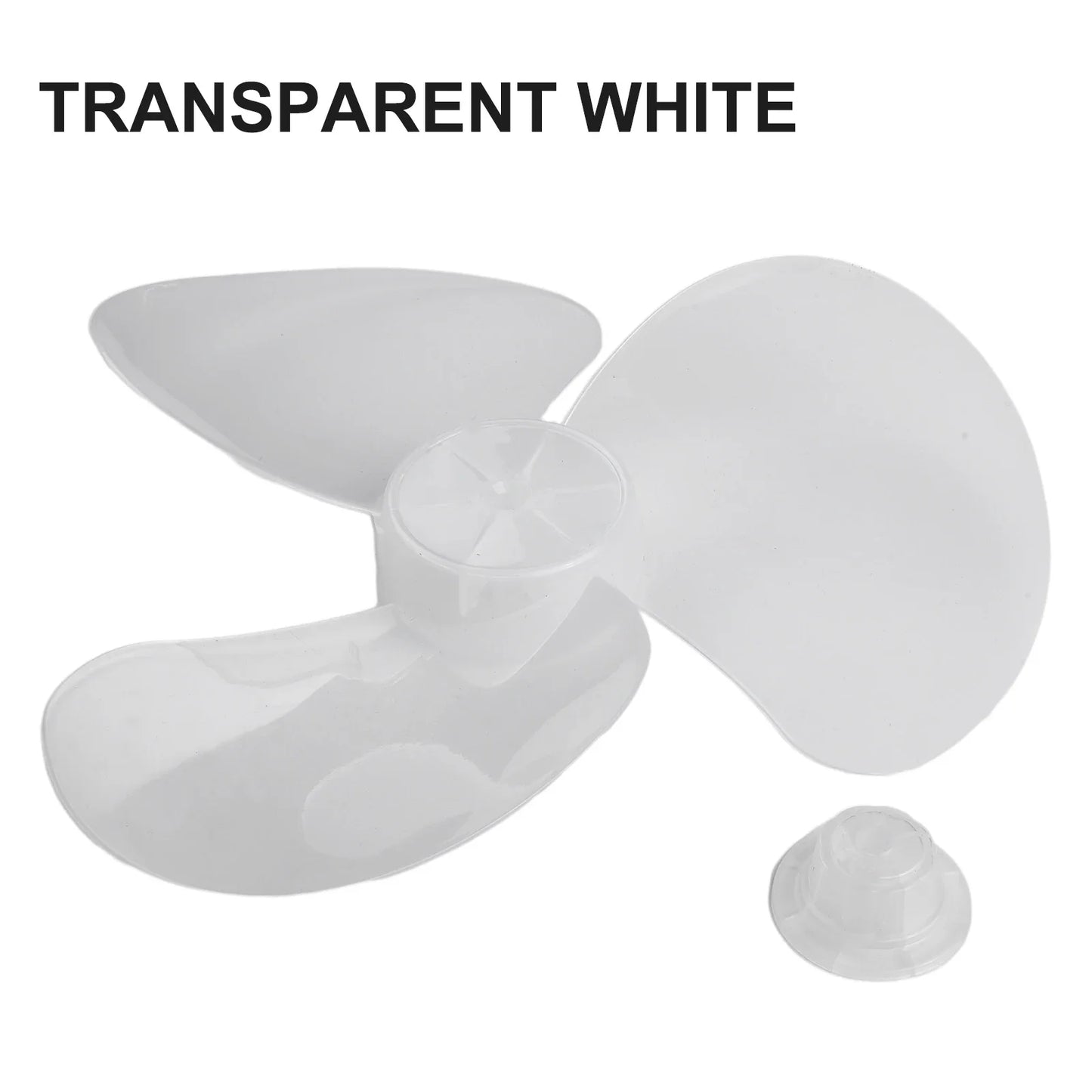 12" Plastic Fan Blade 3 Leaves Home Improvement Radius 14cm Standing Pedestal Floor Wall Table Fanner Practical