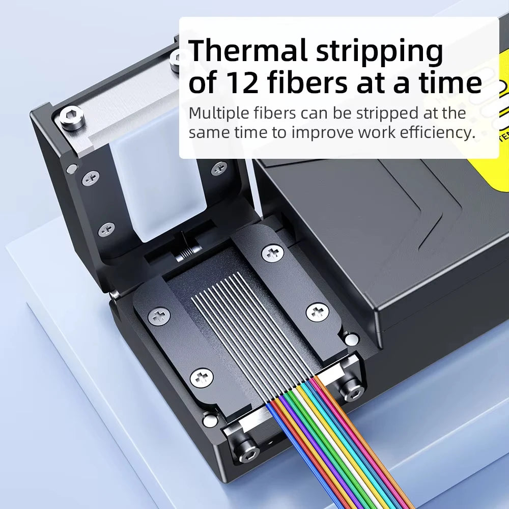 U9 Heated Thermal Stripper Pliers Optical Fiber Cable Stripping Slitter Ribbon Hot Cable Fusion Tool for Precision Wiring