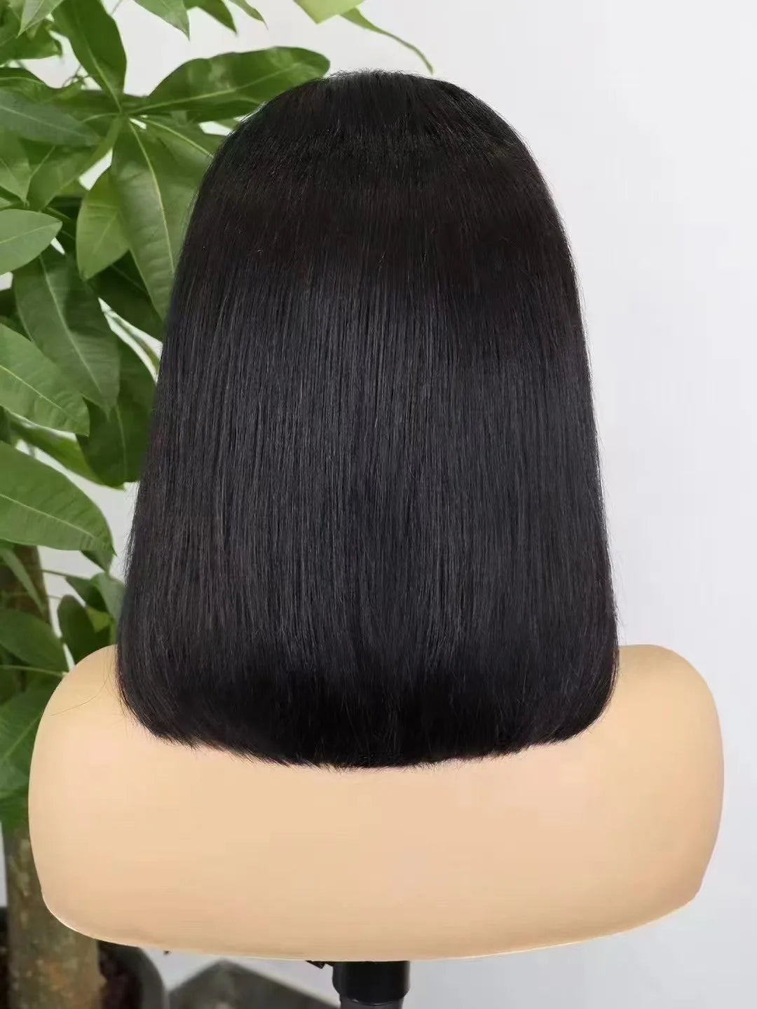Straight Wigs 350% Density Thick Double Drawn 12A Human Hair 13x4 Lace Front Human Hair Wig for Black Women 10-16 Inches