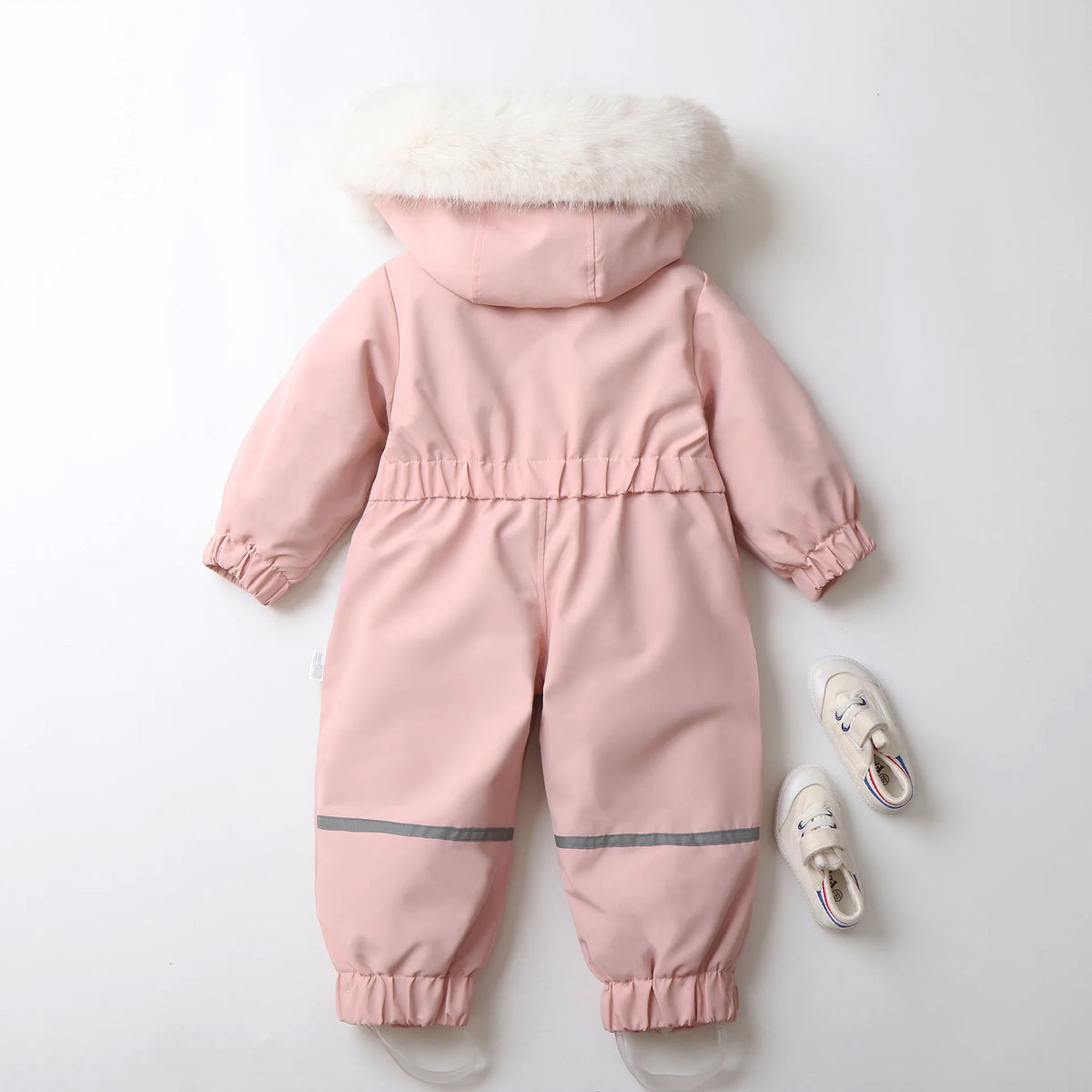 2026 Winter New Star Lightweight Hooded Ski Suit for Kids, Boys Girls Baby Romper Jumpsuit, Toddler One-Piece Warm Snowsuit 2-5T
