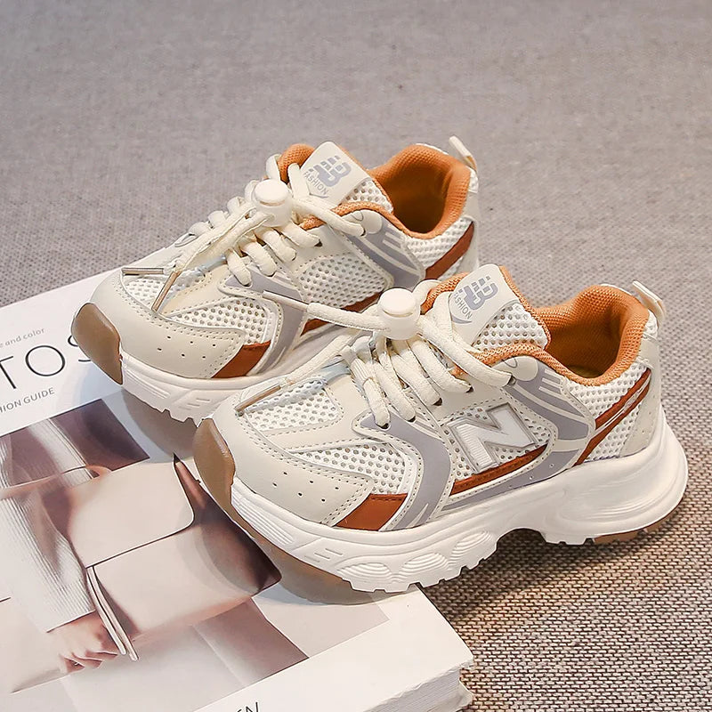 2026 Summer Children Boys Girls Non-Slip Lightweight Sports Casual Shoes Kids Toddler Unisex Breathable Lightweight Sneakers