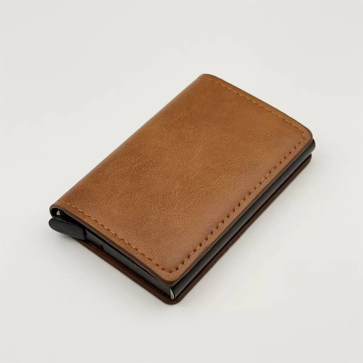 Anti-theft RFID credit card holder minimalist wallet pocket slim card holder card holder pu leather for men and women