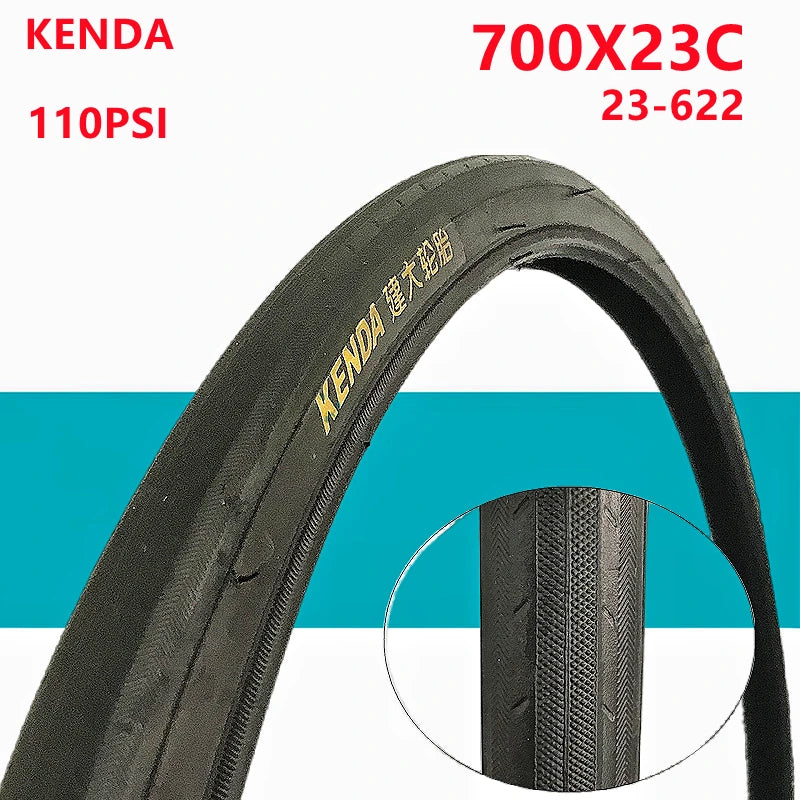 Colorful 700x23C For Road Bike Fixie Bike Bicycle Tires CST Kenda Track Bike Tire  Wire Tire For Fixed Gear Bike Pink Color