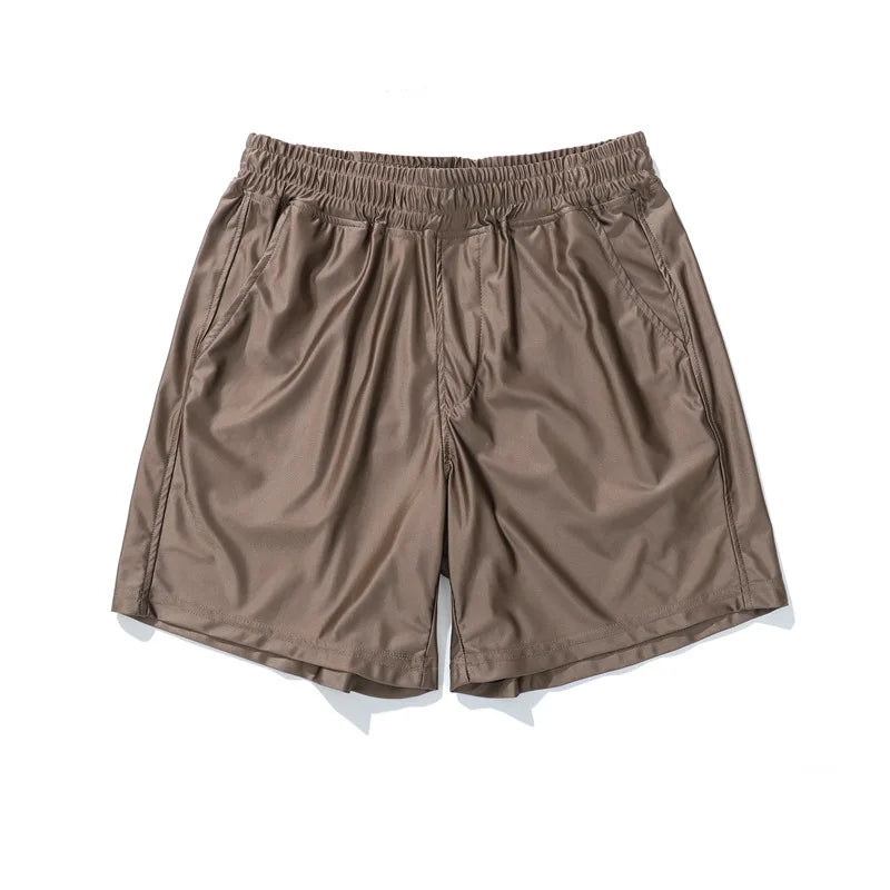 Plus Size 4xl Mens Board Shorts Sexy Leisure Short Pants Khaki Black Elastic Waist Lace-up Pocket New Summer Casual Beach Shorts