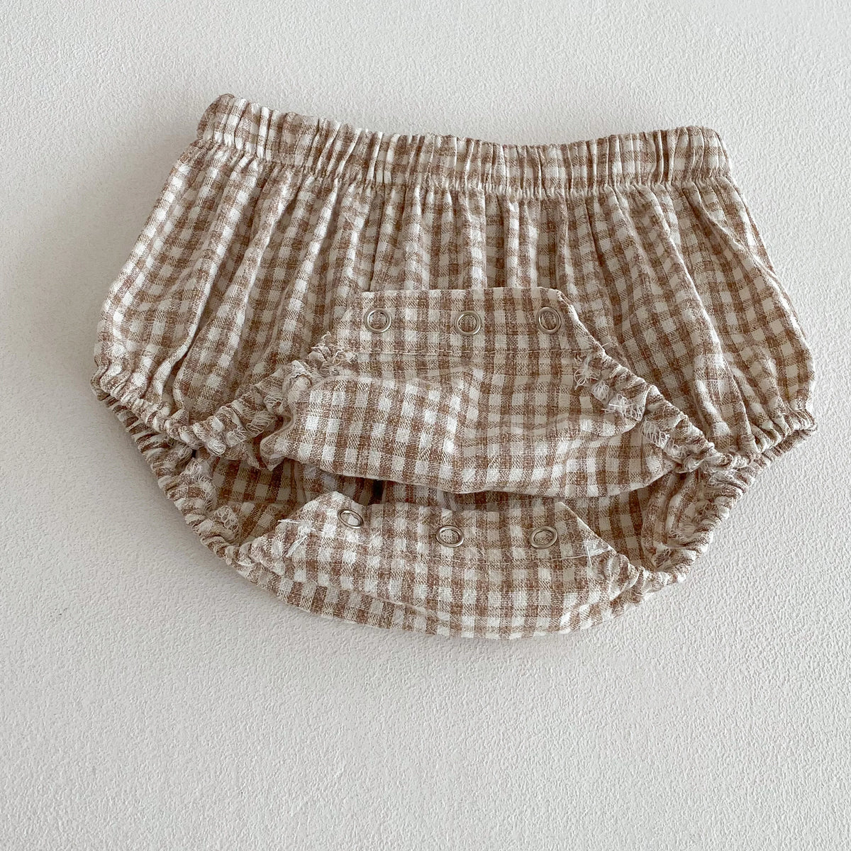 Spring Baby Girls Sets Girls Cotton Plaid Lace Blouse+Bottom Shorts Set for Kids Infant Outfits 0-3T Baby Girl Clothing Outfits