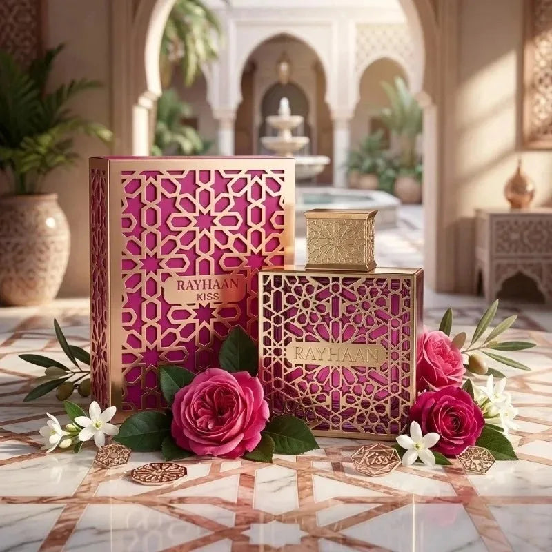 RAYHAAN 100ML Unisex Arabic Perfume Spray Long Lasting Warm Oriental Woody Vanilla Musk Rich Luxury Elegant Smooth Fragrance