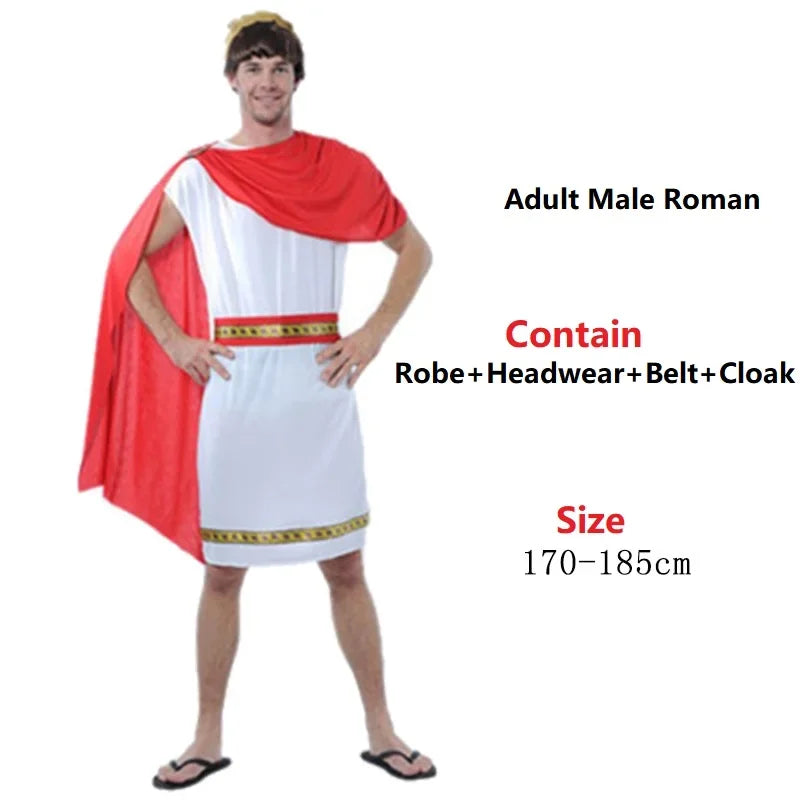 Halloween adult children ancient Greek and Roman cosplay warrior gladiator costumes  anime cosplay