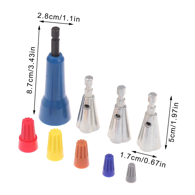 New Wire Twisting Tools Quickly Twister Electrician Artifact for Power Drill Drivers Twisted Connector Cable Device Multi-tool