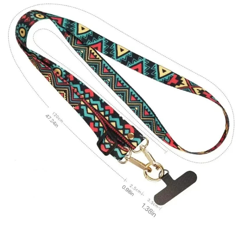 2025 New Lanyard Cell Phone Wrist Hand Strap Cord to Hang the Mobile Rope Smartphone Shoulder Phone Chain Key Strap for IPhone