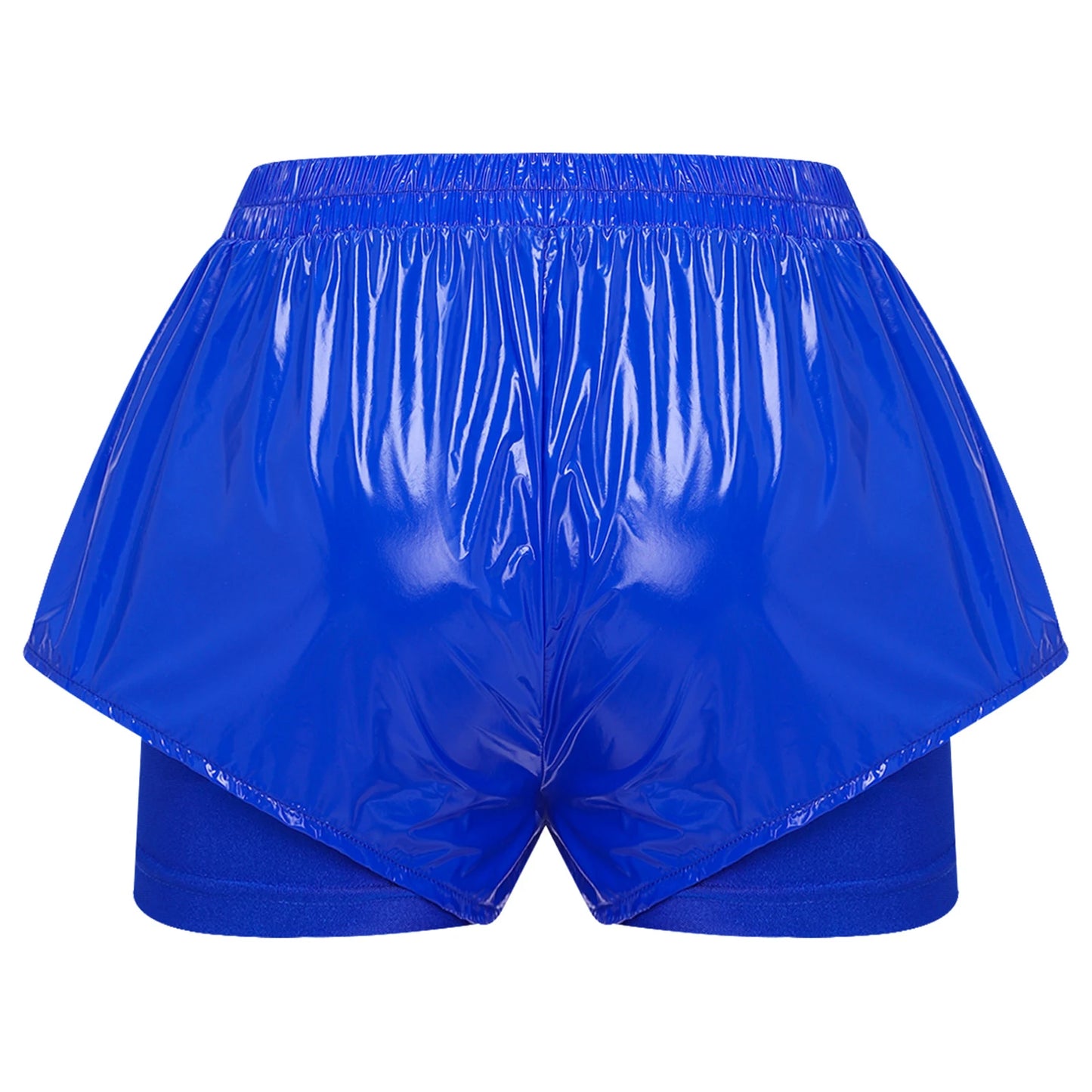 Men Leak-proof Diaper Cover Shorts Mesh Liner Waterproof Double Layer Shorts Swimming Suit Nursing Special Needs Reusable Briefs