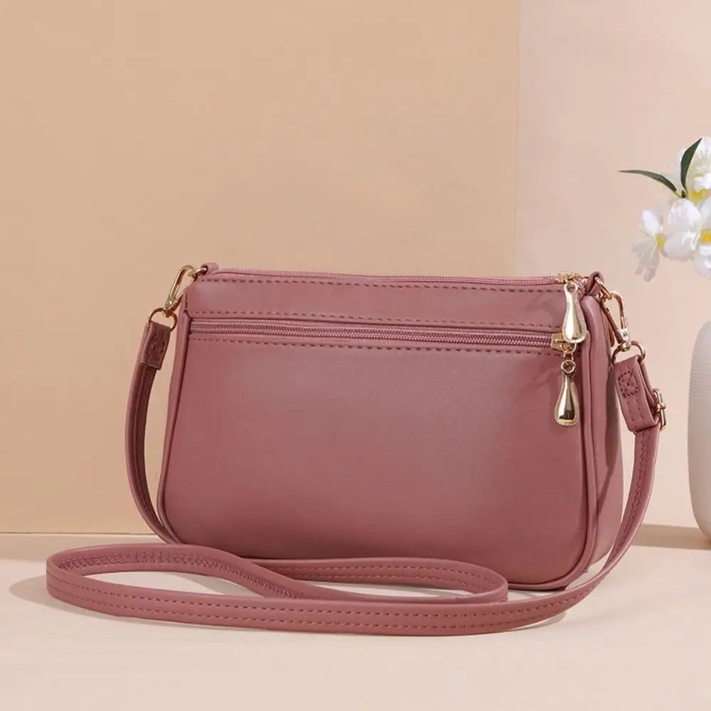 PU Leather PU Leather Crossbody Bags Large Capacity Carrying Female Shoulder Bag Multifunctional Portable Luxury Women Handbags