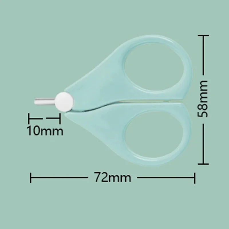 Convenient Daily Baby Nail Shell Shear Mini Nail Clippers Scissors Cutter  Manicure Tool Baby Nail Care Newborn Baby