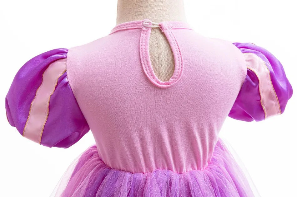 Baby Girls Princess Sofia Outfit Anna Elza Infant Baby Tutu Dress Kids Girls Costume Romper Aurora Belle Clothes Costumes Dress