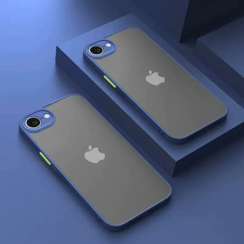Fashion Shockproof Color Blocking 17E Case for iPhone 17e 2026 Hard PC Armor Matte Camera Protect Funda Bumper Cases Back Cover
