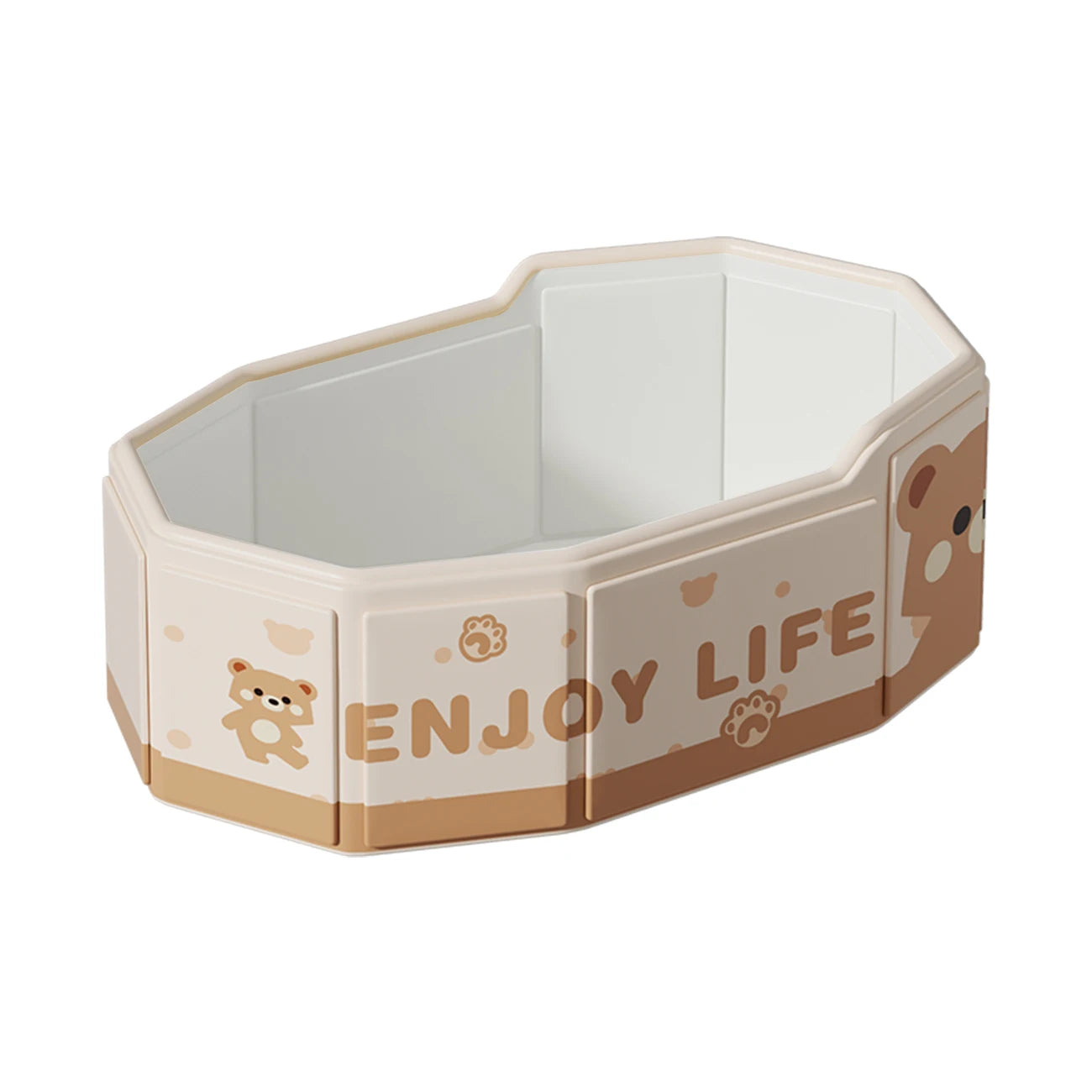 1PC Portable Collapsible Baby Bathtub - Foldable SpaceSaver for Newborns to Toddlers Home Travel Easy to Store