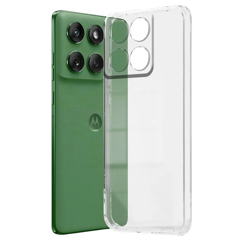For Motorola Moto Edge 70 5G Case Slim Clear TPU Soft Silicone Protective Cover For Moto Edge 70 Transparent Case Edge70 capa