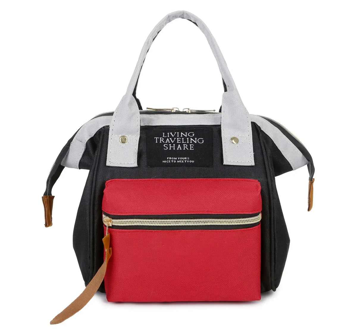 Small size mother and baby mother storage bag handbag travel backpack diaper bag baby stroller accessories