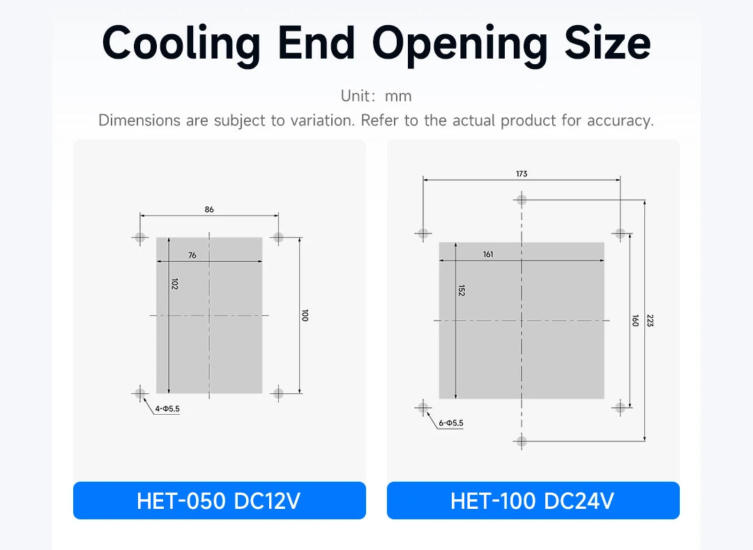 ENMG Industrial Cabinet Semiconductor Cooling System HET Kit 12V Peltier Cooling Module with Fan Heatsink & Electronic AC Green.