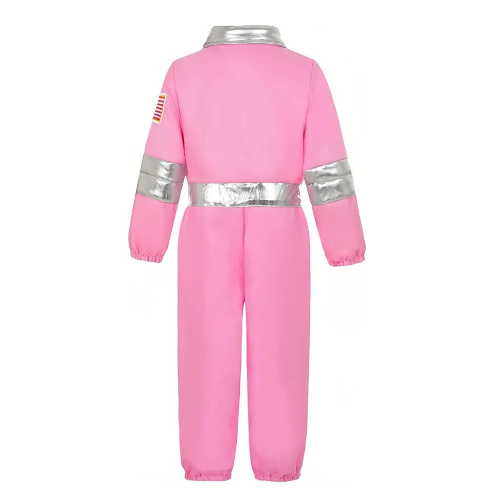 Fantasy Space Astronaut Kids Clothes Halloween Spacesuit Carnival Party Girls Outfits Festival Performance Children's Clothing
